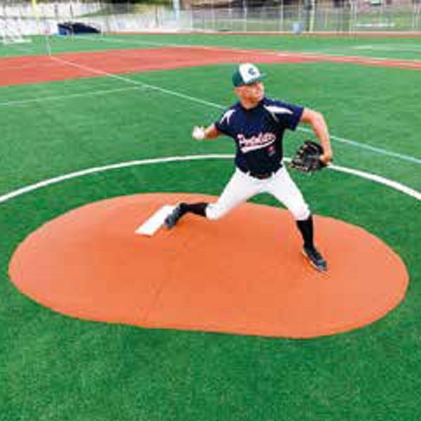 ピッチャーマウンド 三和体育 SANWA TAIKU S-9041 【法人限定】ポータブルピッチャーマウンド H254mm(2分割) (SWT)【36CE】