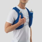 ◆P5倍!!　4/24～4/27まで!◆ ランニングバッグ ランニングベスト ランニングリュック ADV SKIN 5 WITH FLASKS NAUTICAL BLUE/EBONY/WHITE (SAM) 【14CD】