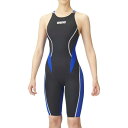 競泳水着 女子 FINA承認 スクール水着 キッズ ガールズ 競泳用水着 ジュニアハーフスパッツ(クロスバック) 【ARN】【14CD】