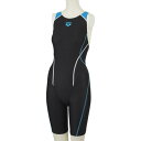 競泳水着 女子 FINA承認 スクール水着 キッズ FINA承認 アクアレーシング ジュニアハーフスパッツ (着やストラップ) 水着 競泳 【ARN】【14CD】