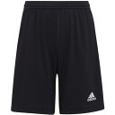 ハーフパンツ キッズ ジャージ キッズ 半ズボン キッズ JR ENTRADA22 ショーツ BLK 【ADS】【14CD】