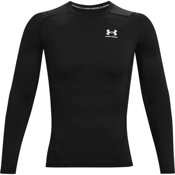 アンダーシャツ メンズ ロングTシャツ トップス メンズ 【メール便発送】 UA HG Armour Corp LS BLACK/WHITE 【UDR】【14CD】