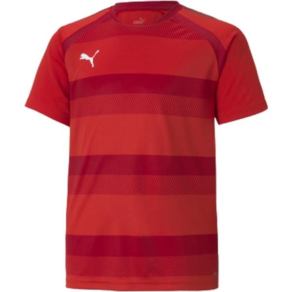 サッカーTシャツ キッズ 半袖 キッズ トップス キッズ  TEAMVISION フープ ゲームシャツ JR PUMA RD-CHIL 