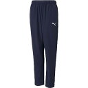 パンツ キッズ ジャージ キッズ 長ズボン キッズ TEAMRISE ウーブンパンツ JR PEACOAT-PUMA 【JSP】【14CD】