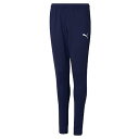 パンツ キッズ ジャージ キッズ 長ズボン キッズ TEAMRISE トレーニングパンツ JR PEACOAT-PUMA 【JSP】【14CD】