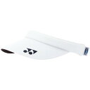 サンバイザー レディース テニスウェア CAP レディース 40054-011 ウィメンズ ベリークールサンバイザー ホワイト 【YNX】【14CD】