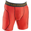 タイツ メンズ スパッツ メンズ スポーツウェア メンズ 【メール便発送】 プロステイタス ストレッチパンツ レッド/ブラック 【ZTB】【14CD】