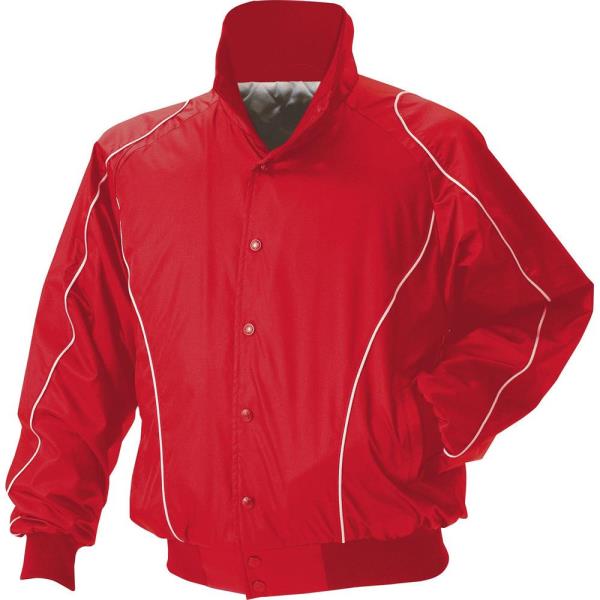 ジャケット キッズ ジャンパー キッズ アウター キッズ 【ジュニア 野球・ソフトボール用グラコン】 少年用グラウンドコート BOG815 レッド 【ZTB】【...