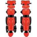 防具 キャッチャー レガーツ 軟式 防具 野球 BLL3295-6413 プロステイタス 軟式野球用レガーツ BLL3295 レッド/Sグレー 【ZTB】【14CD】