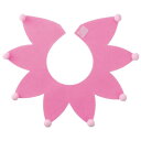 襟 衣装 フェルト 衣装 お遊戯会 衣装 14974 フェルト付け襟 ピンク 【AC】【14CD】
