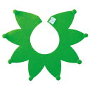 襟 衣装 フェルト 衣装 お遊戯会 衣装 14977 フェルト付け襟 グリーン 【AC】【14CD】