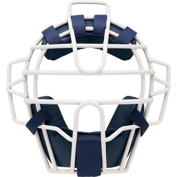 キャッチャーマスク 捕手用マスク マスク 軟式 BLM3218C-2913 軟式用 マスク プロステイタス ネイビー/シルバー 【ZTB】【14CD】