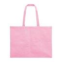 作品バッグ バッグ 不織布 収納バッグ 11326 作品収納バック大不織布製 薄桃 【AC】【36CE】