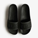 T_ Y n^[ Y HUNTER MENS BLOOM ALGAE FOAM SLIDE BLACK yHUNzy14CDz