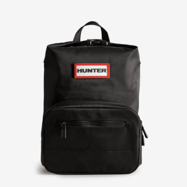 ◆P5倍!!　5/23～5/27まで!◆ リュックサック ハンター リュック バッグ UBB1210KBM-BLK MINI NYLON PIONEER TOP CLIP BACKPACK BLACK 【HUN】【14CD】