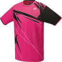 テニスウェア バドミントンウェア Tシャツ ユニゲームシャツ ベリーピンク 【YNX】【14CD】(4)