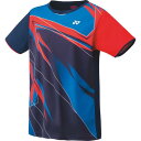 テニスウェア レディース バドミントンウェア テニスTシャツ レディース ウィメンズ ゲームシャツ ネイビーブルー 【YNX】【14CD】