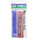 グリップ ヨネックス テニス バドミントン AC103-037 ウェットスーパーグリップ(1本入) ワインレッド WR 【YNX】【14CD】