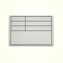 工事ボード シール ボード 工事 現場用品 04068 伸縮式ホワイトボードD-1用シール 無地 【DGU】【14CD】