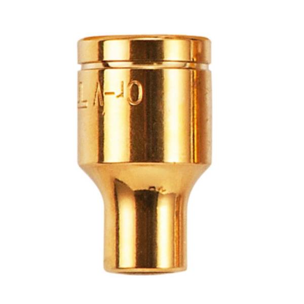 ソケットアダプター 交換ソケット インパクトドライバー TSKA4S-8-6K ソケットアダプター4分用交換ソケットショート8mm6角 【TJM】【36CE】