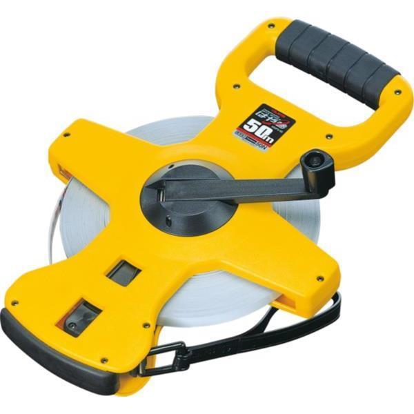 メジャー 巻尺 TAJIMA HSP3-50 エンジニヤスーパー はや巻 幅10mm 長さ50m 張力50N 【TJM】【36CE】
