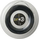 ストリング テニス ガット テニス ガット ラケット TSGS312BK 硬式テニス ガット G-SPIN3 17 ブラック ロール 【GOS】【14CD】