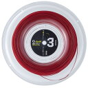 ストリング テニス ガット テニス ガット ラケット TSGS312CR 硬式テニス ガット G-SPIN3 17 クリムゾンレッド ロール 【GOS】【14C...