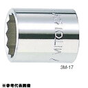 ソケット 12角 工具 3M-11/16 3/8 スペアソケット(12P) 11/16 【MLY】【14CD】