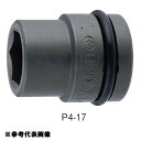 ソケット 六角 6角 P4-25 1/2 インパクトレンチ用 ソケット 25mm 【MLY】【14CD】