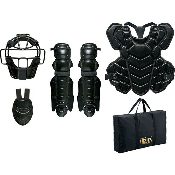 防具セット キャッチャー防具 硬式用防具 BL1430-1900 硬式用 防具4点セット ブラック 【ZTB】【36CE】