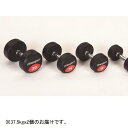 ダンベル エバニュー ETB449 ラバーダンベル37.5kg (ENW)