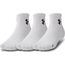 靴下 セット ソックス セット くるぶしソックス 【メール便発送】 UA ローソックス (3足セット) WHITE / 【UDR】【14CD】