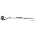 ラチェットレンチ 工具 TOP SRM-17X19 ステンレスラチェットレンチ(ストレートタイプ) 【TOP】