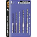 シャンクドリル 六角 工具 TOP ETD-3250 六角シャンク鉄工ドリルセット 【TOP】