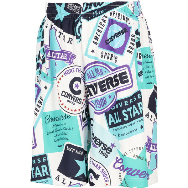 バスケ パンツ バスパン ハーフパンツ メンズ プラクティスパンツ ポケット付 ホワイト 【CON】【36CE】