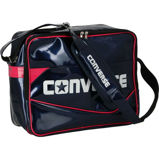 ショルダーバッグ エナメルバッグ スポーツバッグ C2354053-2911 エナメルショルダーM ネイビー/ホワイト 【CON】 ショルダーバッグ エナメルバッグ スポーツバッグ C2354053-2911 エナメルショルダーM ネイビー/ホワイト 【CON】
