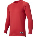 アンダーシャツ メンズ ロンT メンズ ロングTシャツ メンズ 【メール便発送】 丸首長袖アンダーシャツ レッド 【DES】(4)