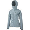 ミドラーメッシュフーディ ジャケット レディース パーカー レディース アウター MIDDLER MESH HOODIE W HEATHER GREY 【JSM...