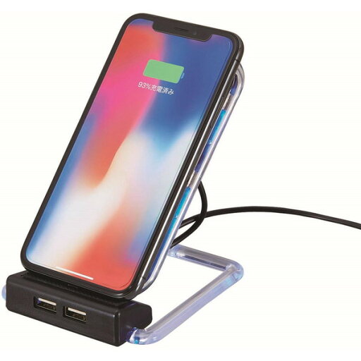 ワイヤレス充電器 充電器 ワイヤレス 携帯 6169-23 2USBポート付ワイヤレス充電器アスタブ 【KKS】 ワイヤレス充電器 充電器 ワイヤレス 携帯 6169-23 2USBポート付ワイヤレス充電器アスタブ 【KKS】