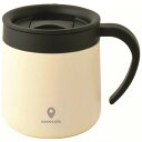 マグカップ 保温 保冷 CC-20 cococafe ココカフェ 蓋付き真空二重マグカップ 300ml ホワイト 【KKS】