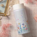 水筒 360ml 360ミリ TP-02 真空二重ボトル 360ml FLOWER 【KKS】(3)