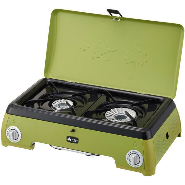 カセットコンロ アラジン おしゃれ 81060050 LOGOS×SENGOKU ALADDIN ポータブル ガス カセットコンロ 2バーナー 【HN】