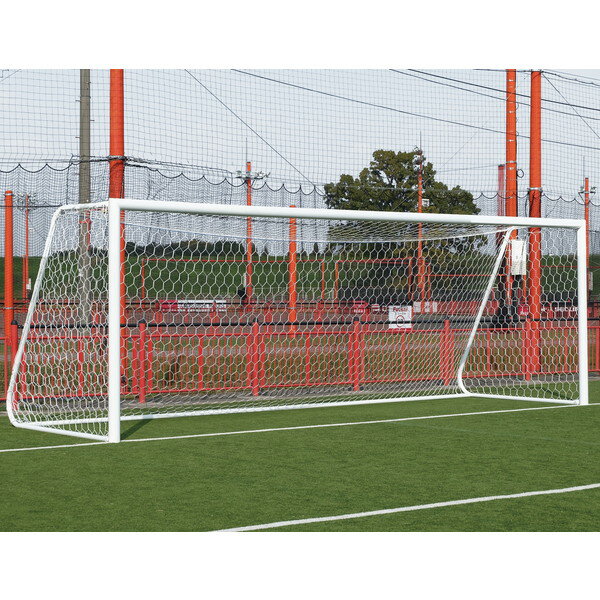 サッカーゴール ネットセット ゴール S-0147 アルミサッカーゴール 六角ネットセット 少年用 送料【お見積】【SWT】【36CE】