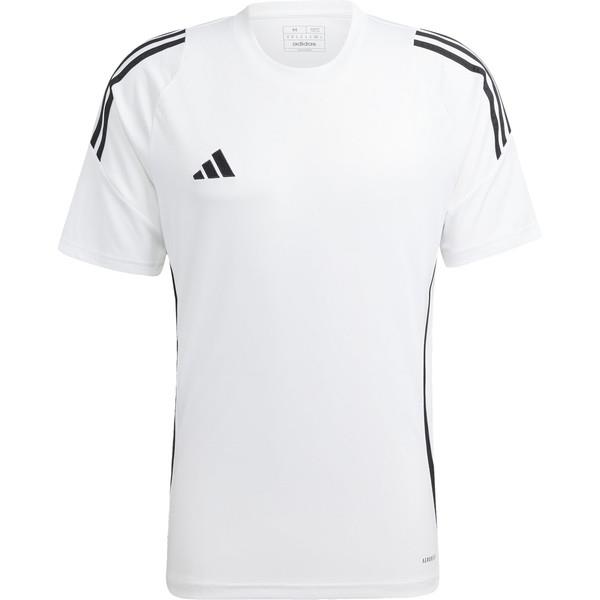 サッカーTシャツ メンズ サッカーウェア  ティロ 24 ジャージー WHT/BLK