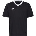 サッカーTシャツ キッズ 半袖 【メール便発送】 KIDS ENTRADA22 ジャージー BLK