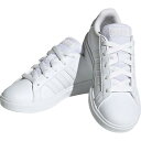 スニーカー キッズ キッズシューズ 靴 GrandCourt Lifestyle Tennis Lace-Up フットウェアWHT/フッ 【ADS】(4)