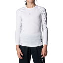 アンダーシャツ キッズ ロンT ロングTシャツ 【メール便発送】 ヒートギアアーマー コンプレッション WHT