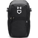 野球バッグ 野球リュック 少年野球 1369318-003 ユーティリティー プリント バックパック BLK/WHT 【UDR】