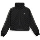 プーマ ジャージ レディース ジャケット レディース CORE HERITAGE モノグラム トラック ジャケット PUMA BLACK