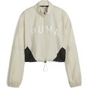 ジャケット レディース ジャージ レディース PUMA FIT MOVE ウーブンジャケット PUTTY